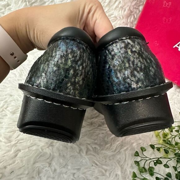 Alegria Dixi‎ Women’s Comfort Clogs Shoes in Meteorite Metallic sz 9 - Picture 5 of 9